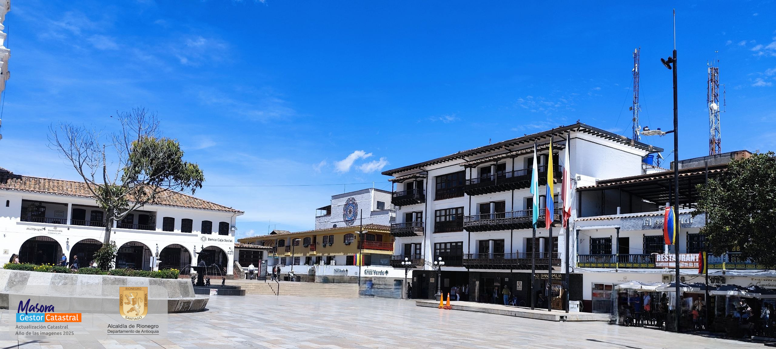 Parque principal de Rionegro